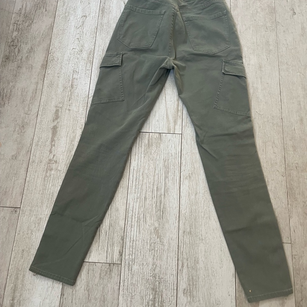 J Brand Green Cargo Pants Slim Fit - Size 26 - Picture 5 of 6